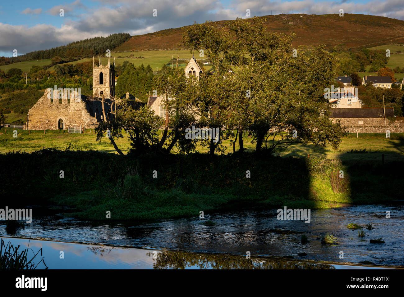 Baltinglass Abbey dans le comté de Wicklow Banque D'Images