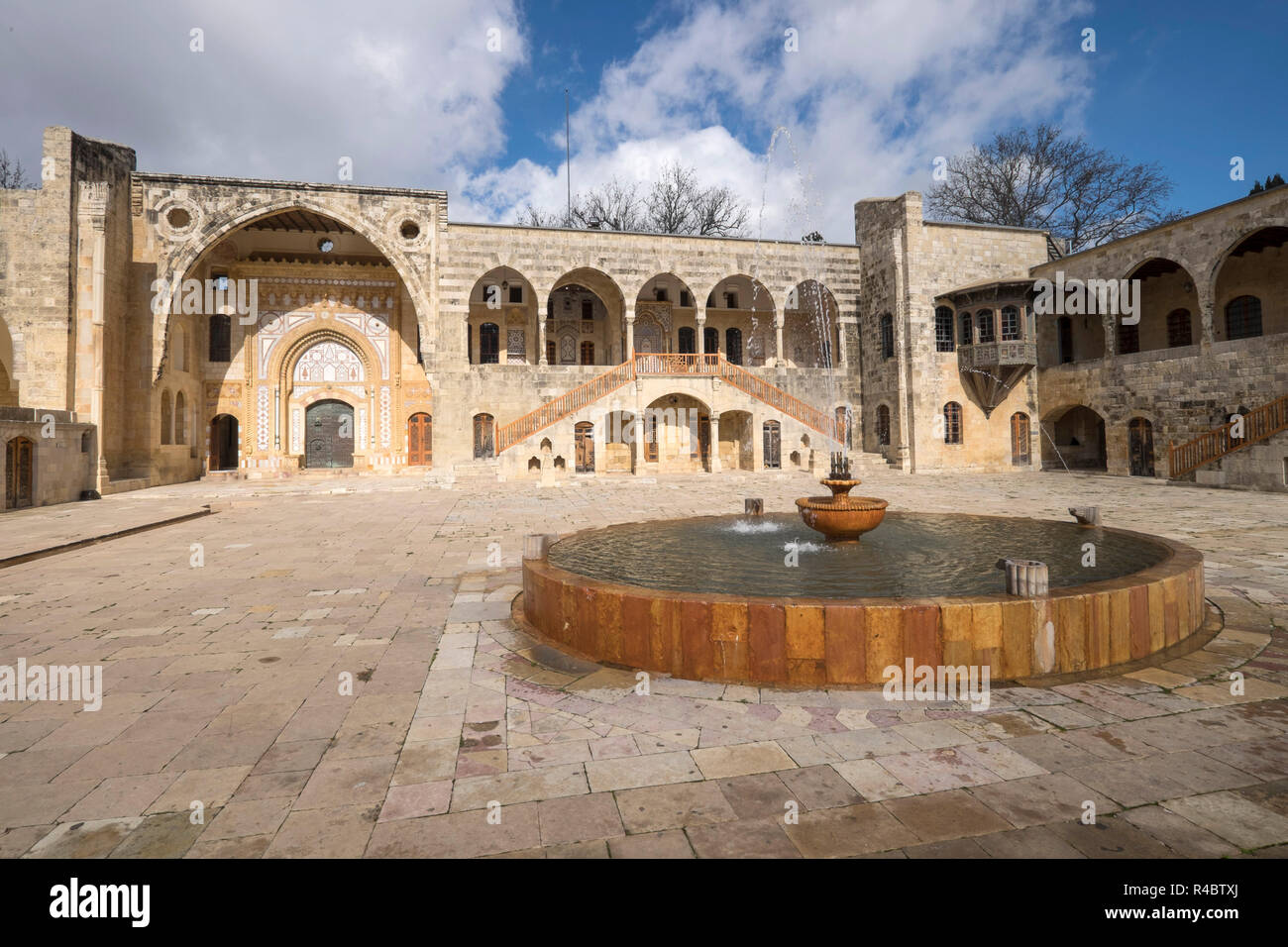 Le Palais de Beiteddine, Liban Banque D'Images