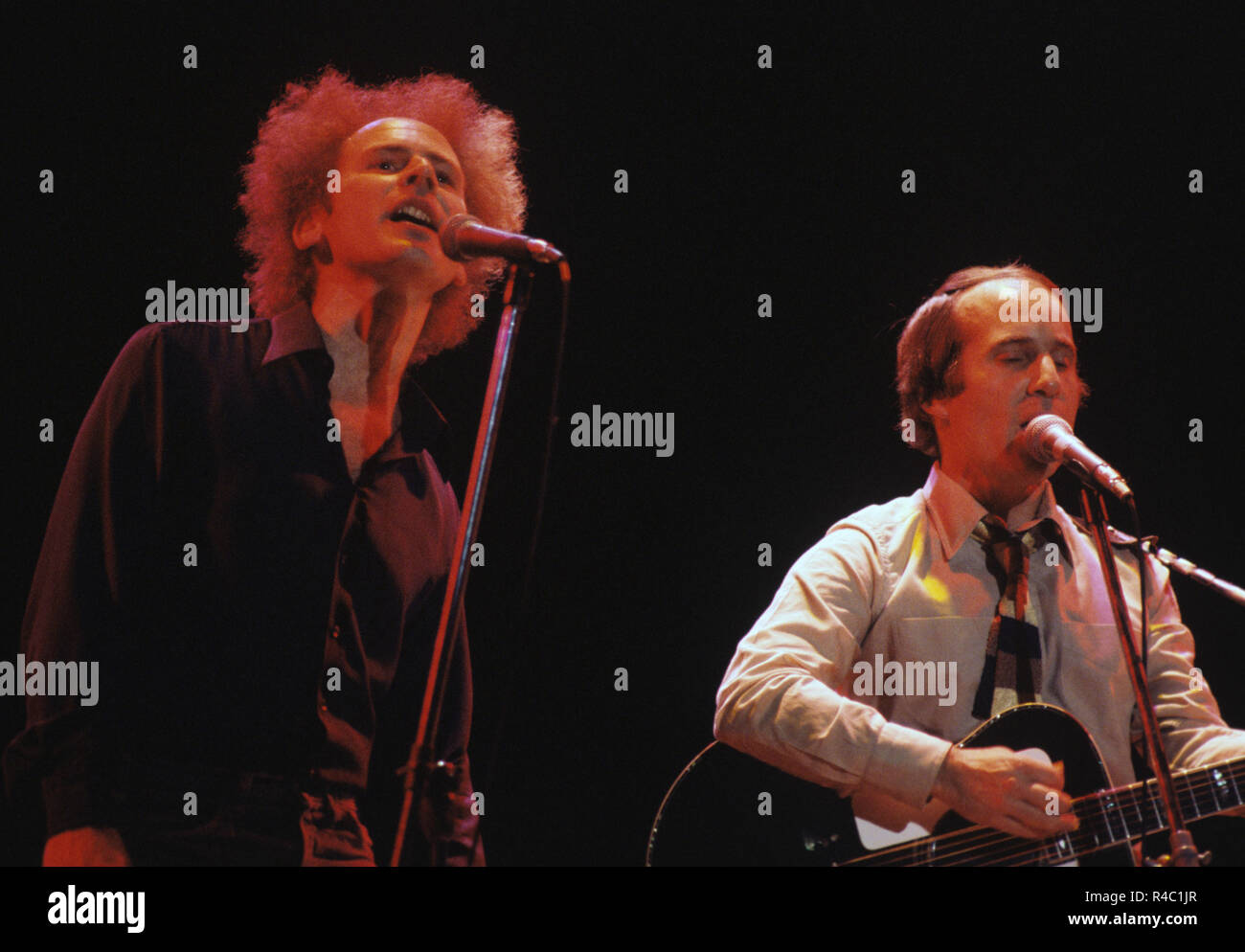 New York, NY US -ca 1979, Simon and Garfunkel (Photo Gijsbert Hanekroot) *** légende locale *** Simon and Garfunkel Banque D'Images