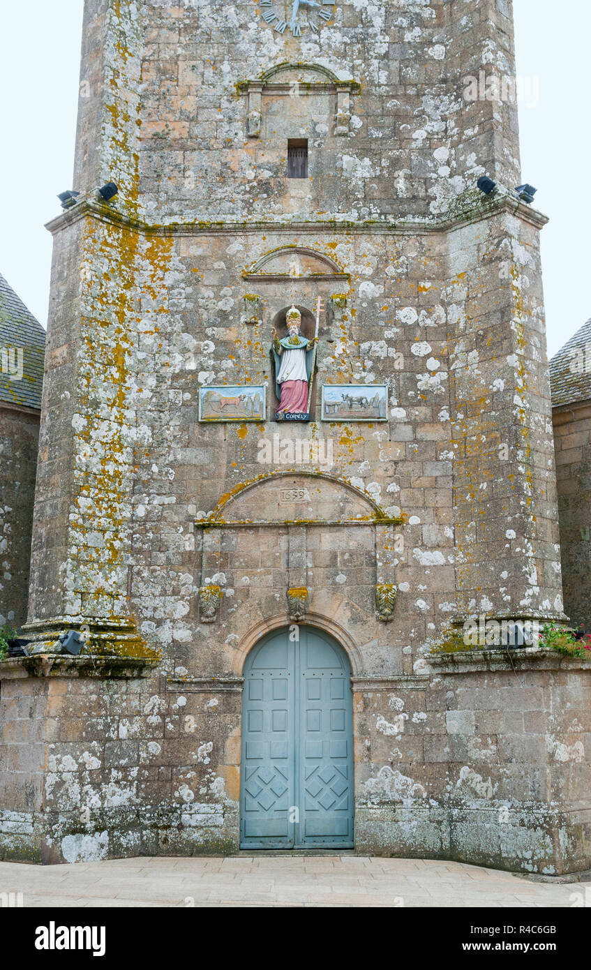Église de Carnac Banque D'Images