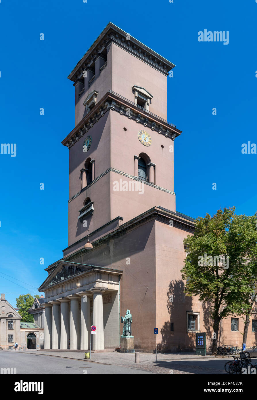 La Cathédrale de Copenhague (Vor Frue Kirke), Quartier Latin, Copenhague, Danemark Banque D'Images
