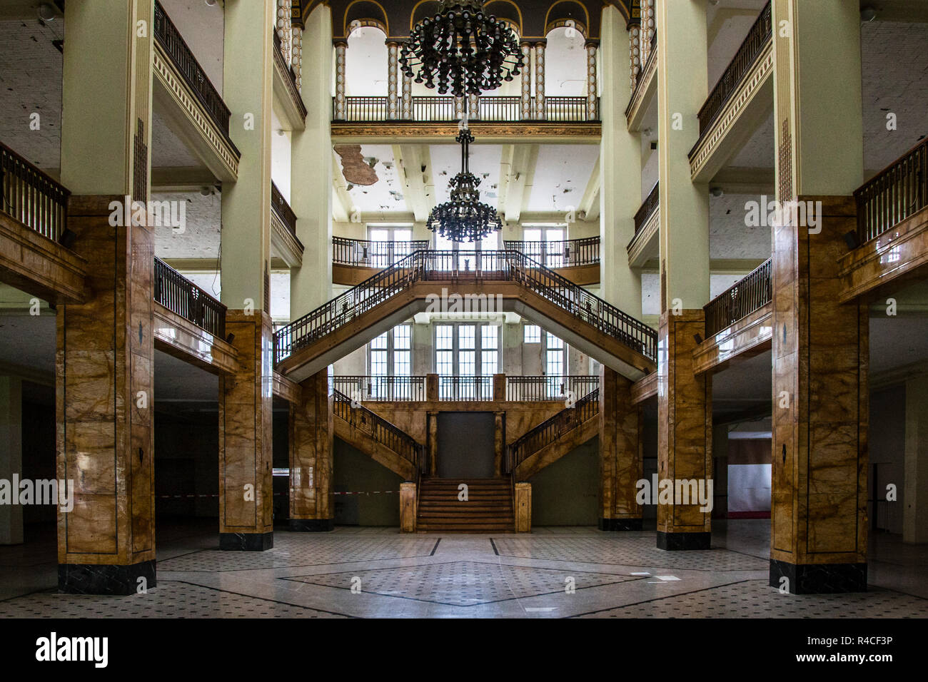 Centre commercial 'ancienne', Görlitzer Warenhaus Allemagne Banque D'Images