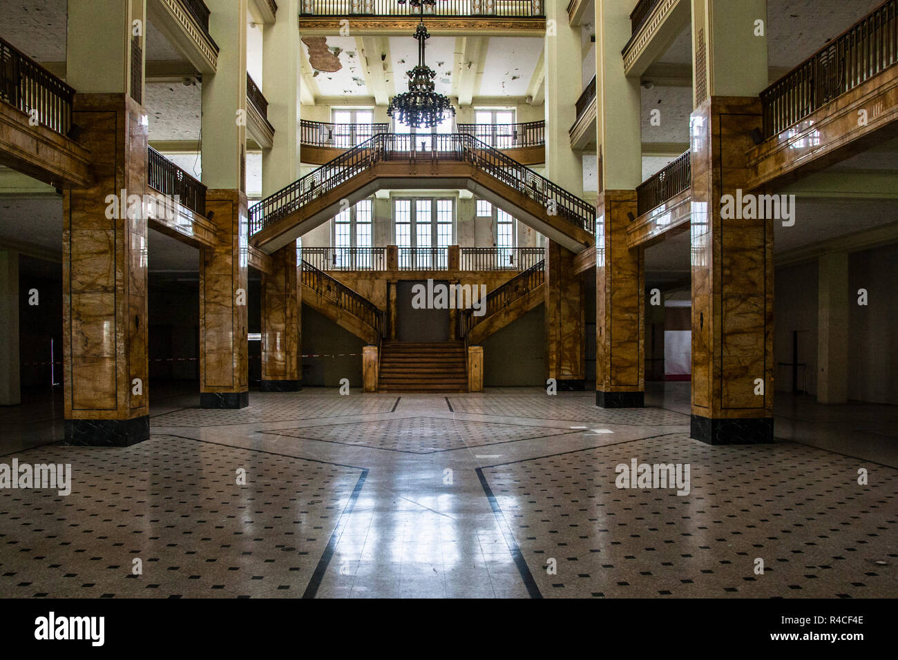 Centre commercial 'ancienne', Görlitzer Warenhaus Allemagne Banque D'Images