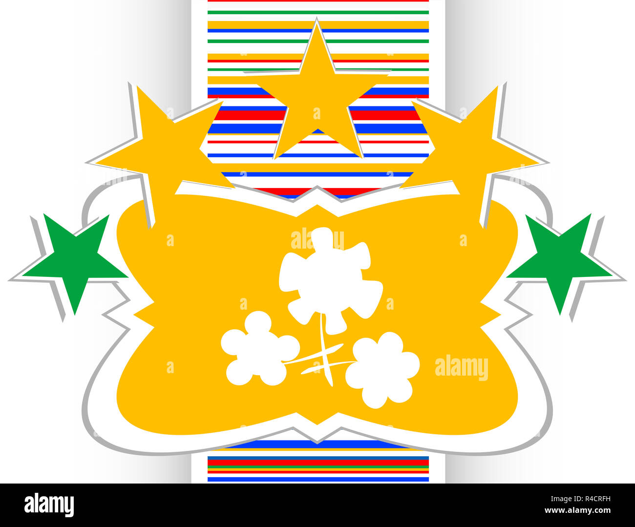 Web App fleur bouton icône brillant signe, signe floral Banque D'Images