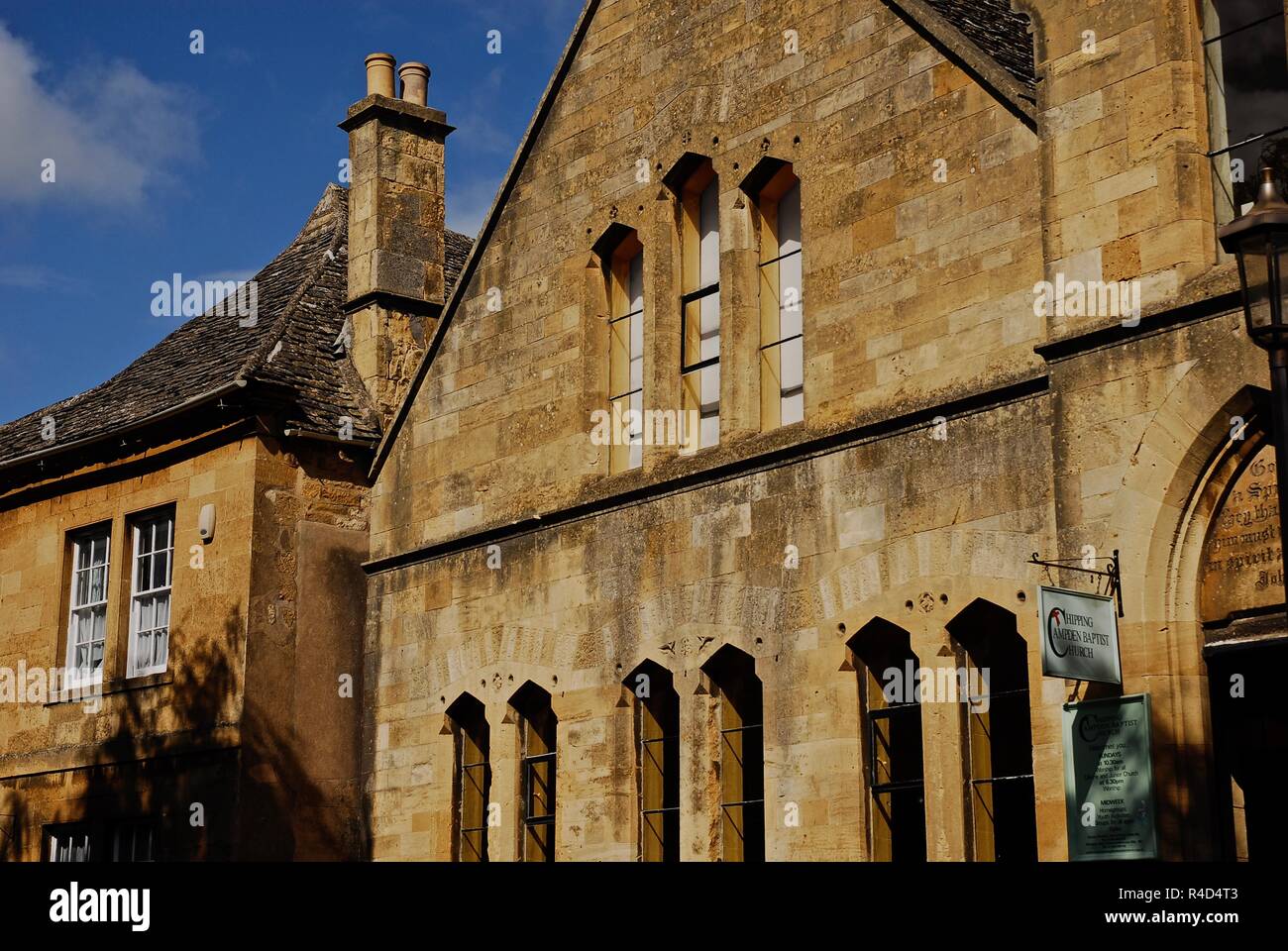 Le Chipping Campden Baptist Church dans la ville de Chipping Campden, Gloucestershire, Royaume-Uni Banque D'Images