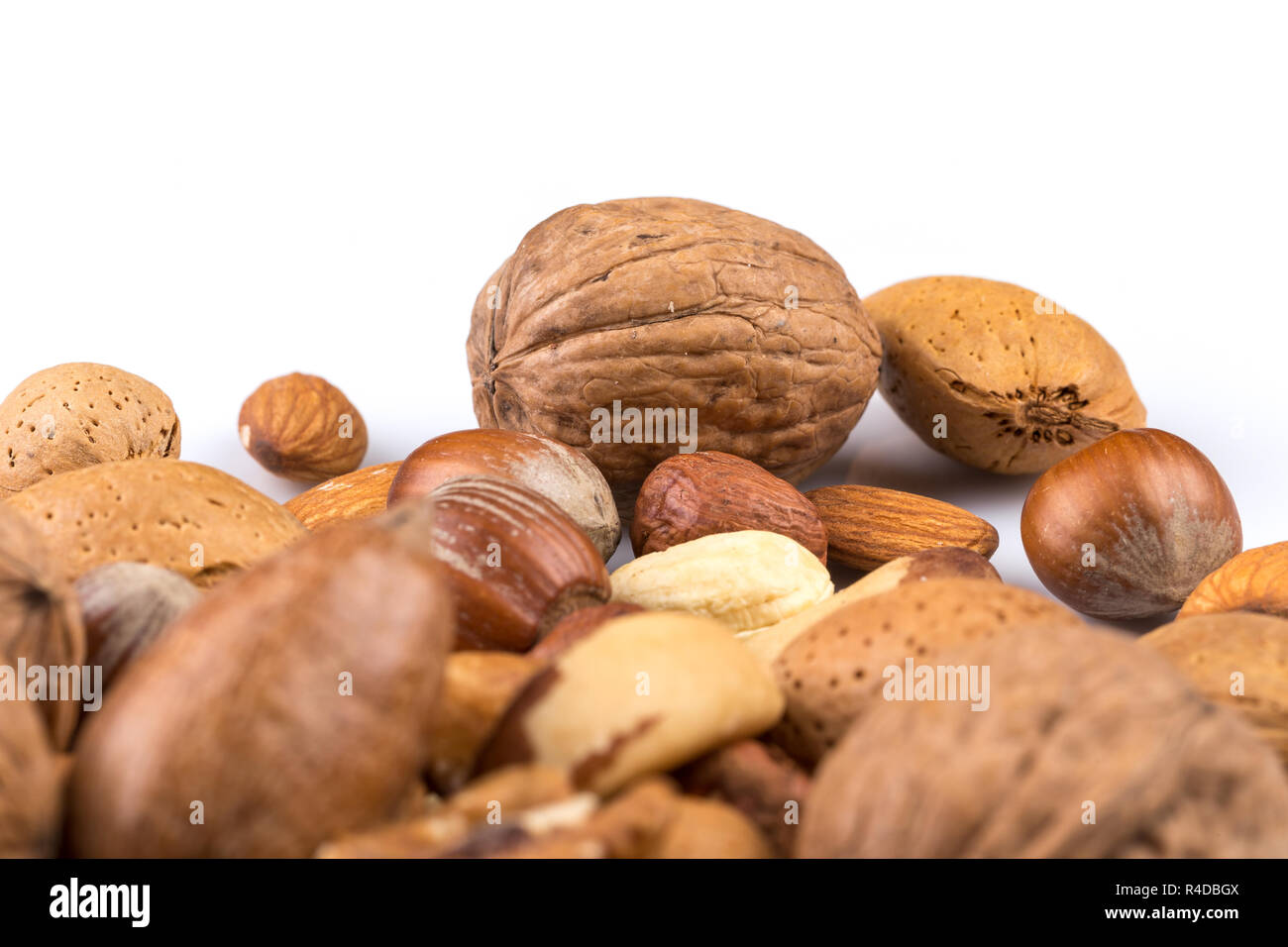 Variété de noix mélangées Banque D'Images