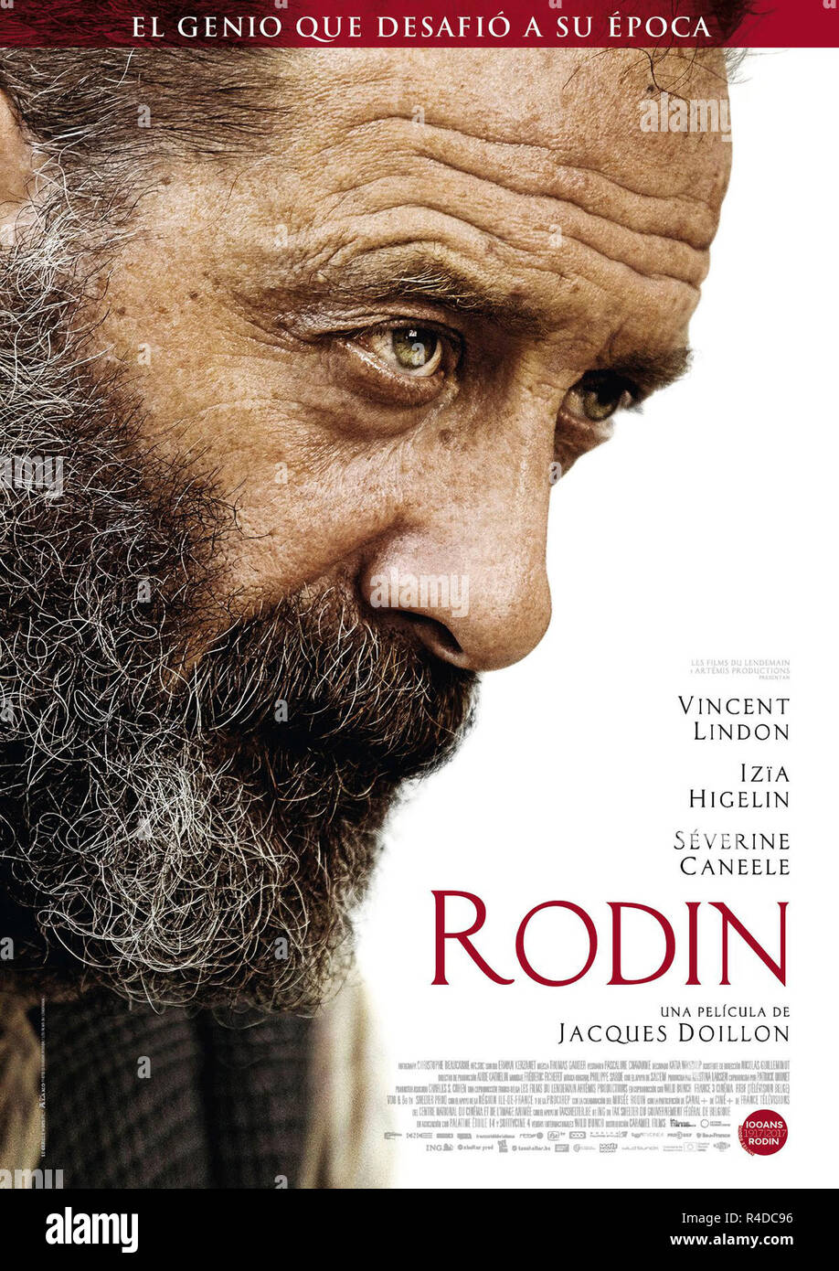 Titre original : RODIN. Titre en anglais : RODIN. Année : 2017. Réalisateur : JACQUES DOILLON. Crédit : Les Films du lendemain / Artémis Productions / France 3 Ciné / Album Banque D'Images