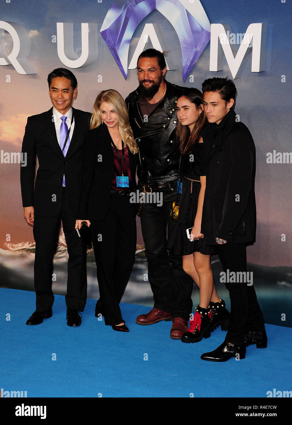 Londres, Royaume-Uni. 26Th Nov 2018. Jason Momoa assiste à la première mondiale d'AQUAMAN au Cineworld , Leicester Square Londres lundi 26 novembre 2018 Crédit : Peter Phillips/Alamy Live News Banque D'Images