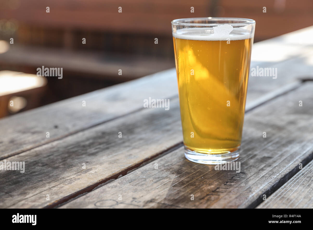 Pale Ale bière artisanale locale Banque D'Images