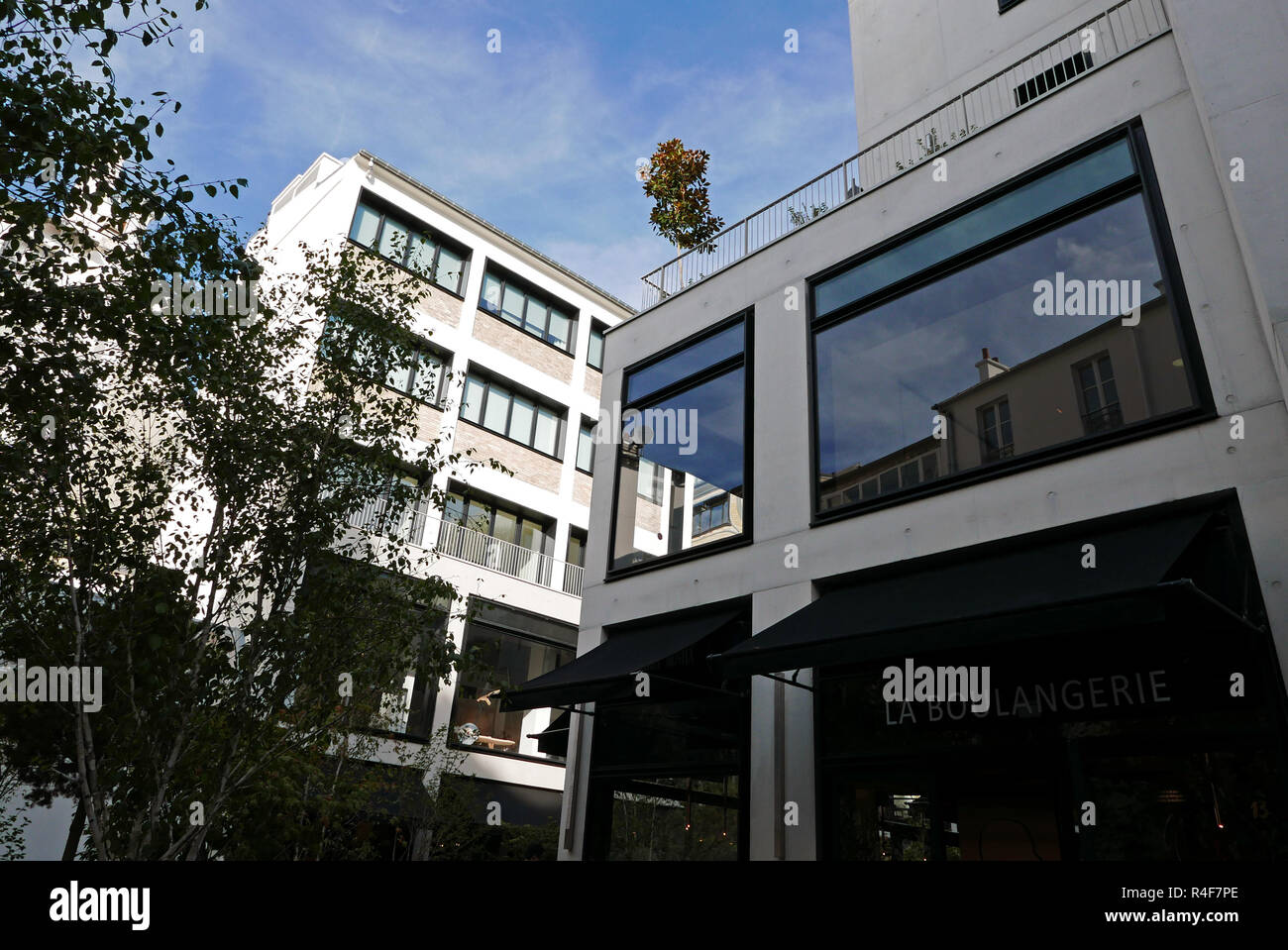 Beaupassage, rue piétonne dédiée à la gastronomie, la Boulangerie par Thierry Marx, Paris, France, Europe Banque D'Images