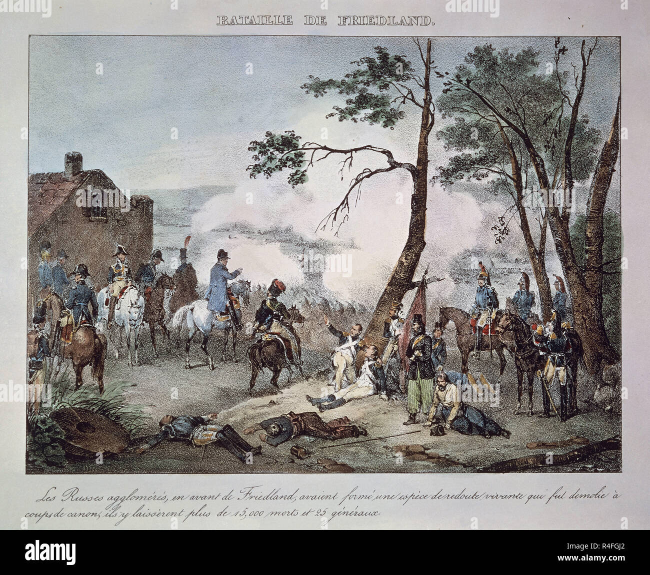Battle of friedland napoleon Banque de photographies et d’images à ...