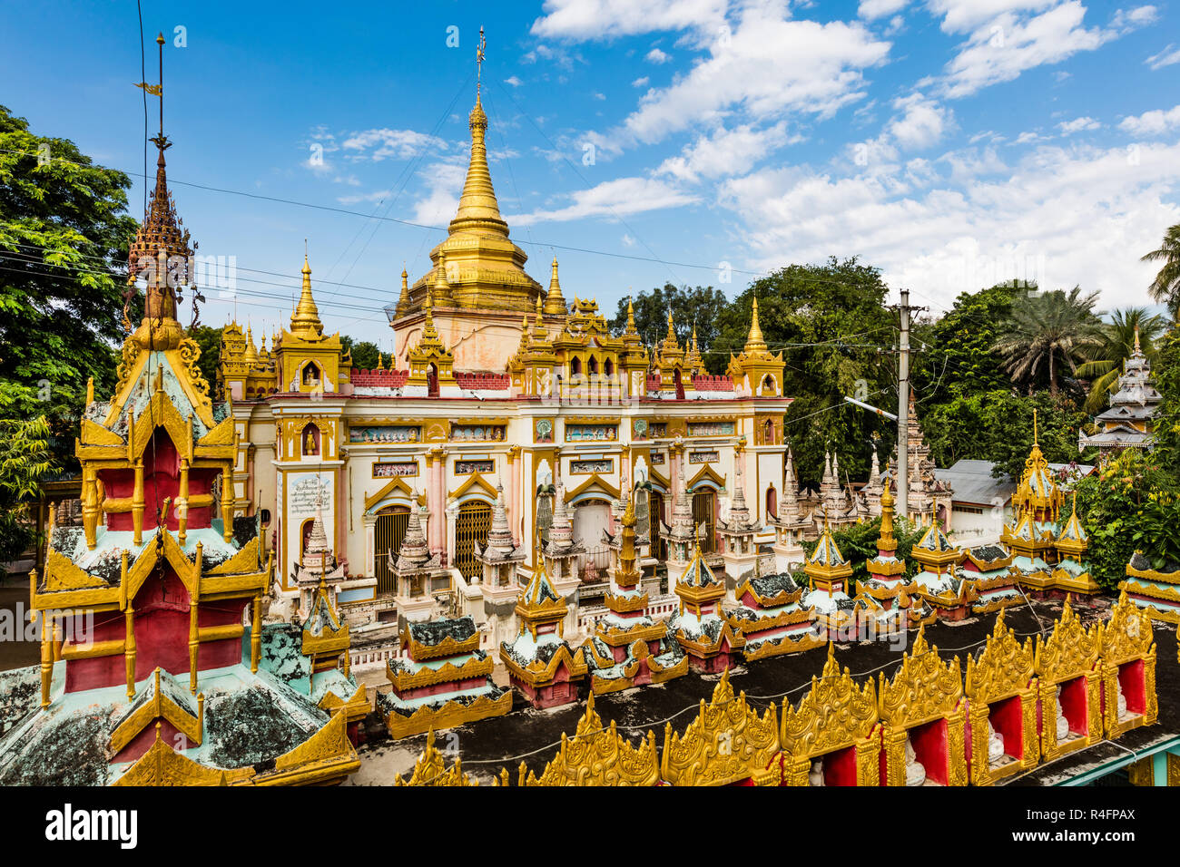 Thanboddhay Phaya près de Monywa Myanmar (Birmanie) Banque D'Images