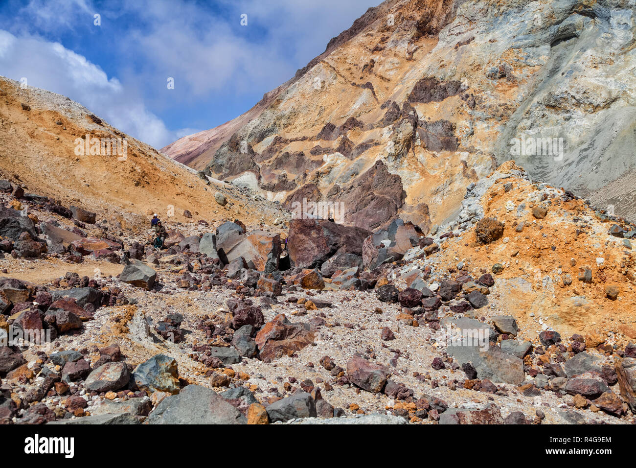 Nature de Kamchatka. Les paysages et les vues magnifiques de la Kam Banque D'Images