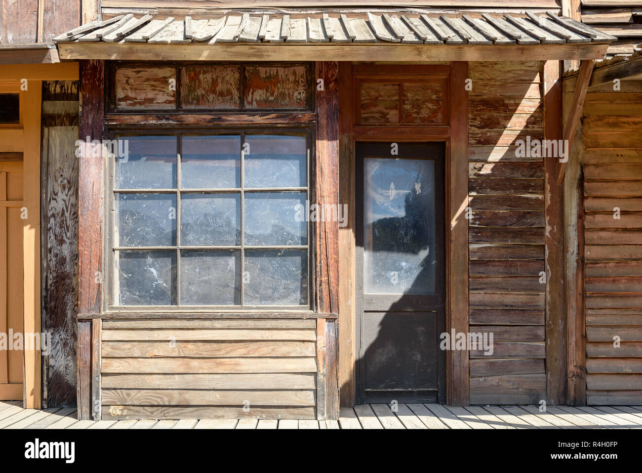 Los Angeles, Californie. Le 29 novembre 2017. Paramount ranch qui a été détruit et brûlé par Woolsey incendie, le 29 novembre 2017, Los Angeles, CA. Banque D'Images
