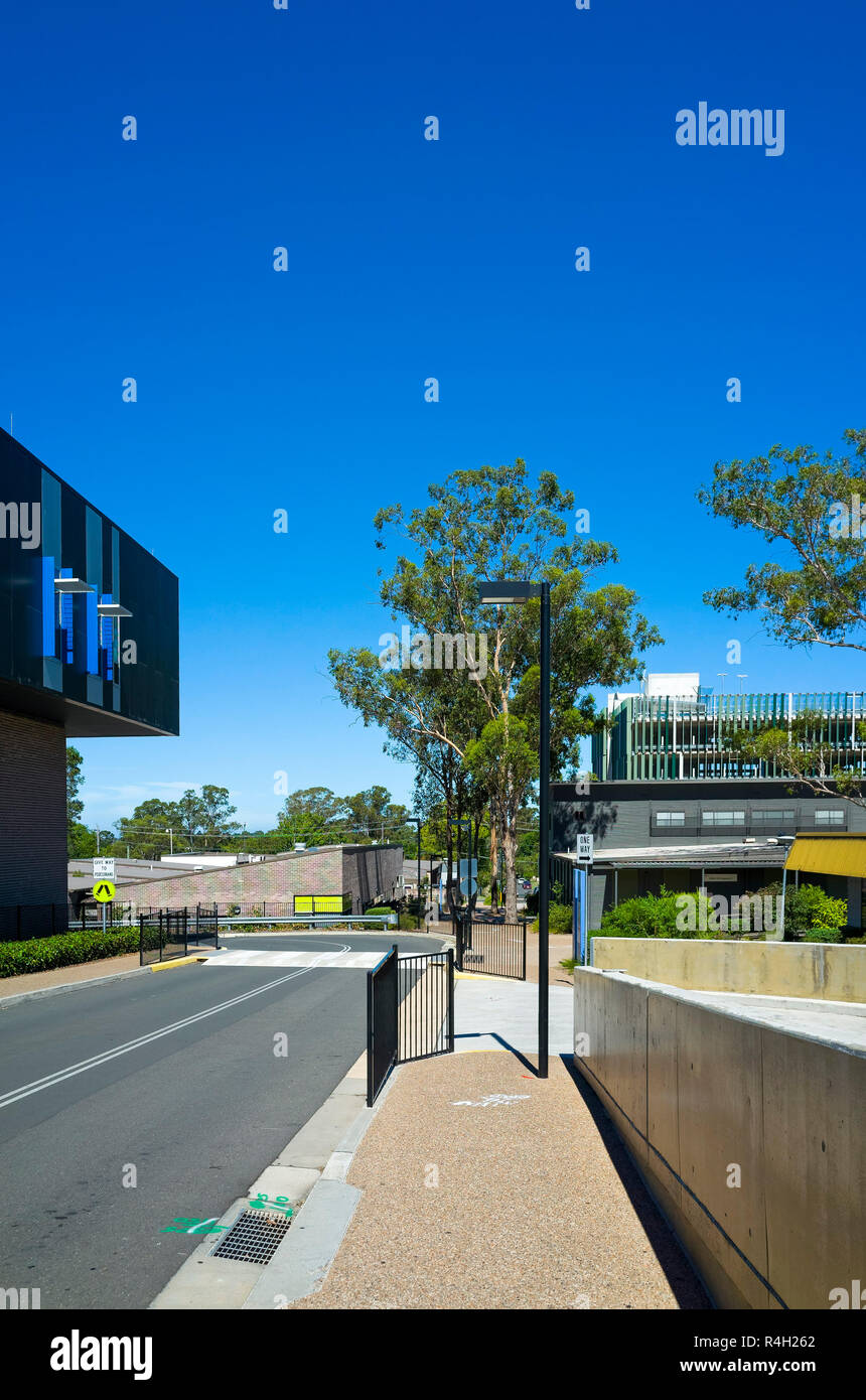 Les bâtiments de l'hôpital en Australie Banque D'Images