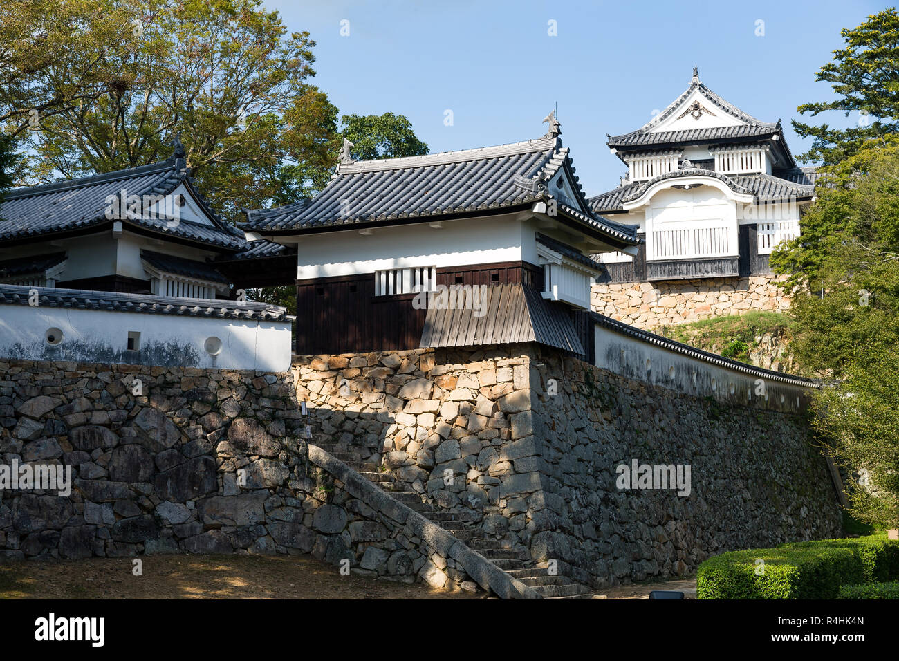 Bitchu Matsuyama Castle au Japon Banque D'Images