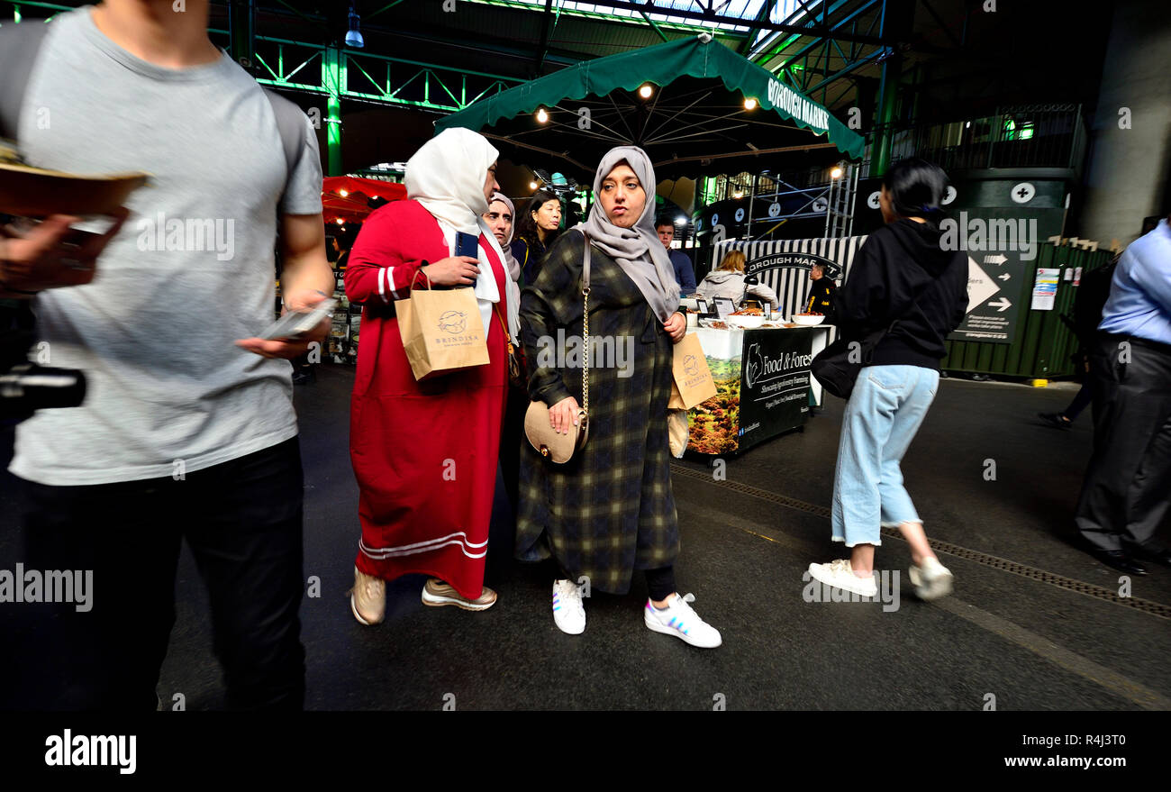 Borough Market, Southwark, Londres, Angleterre, Royaume-Uni. Banque D'Images