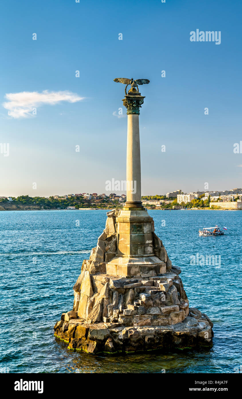 Monument aux épaves à Sébastopol Banque D'Images