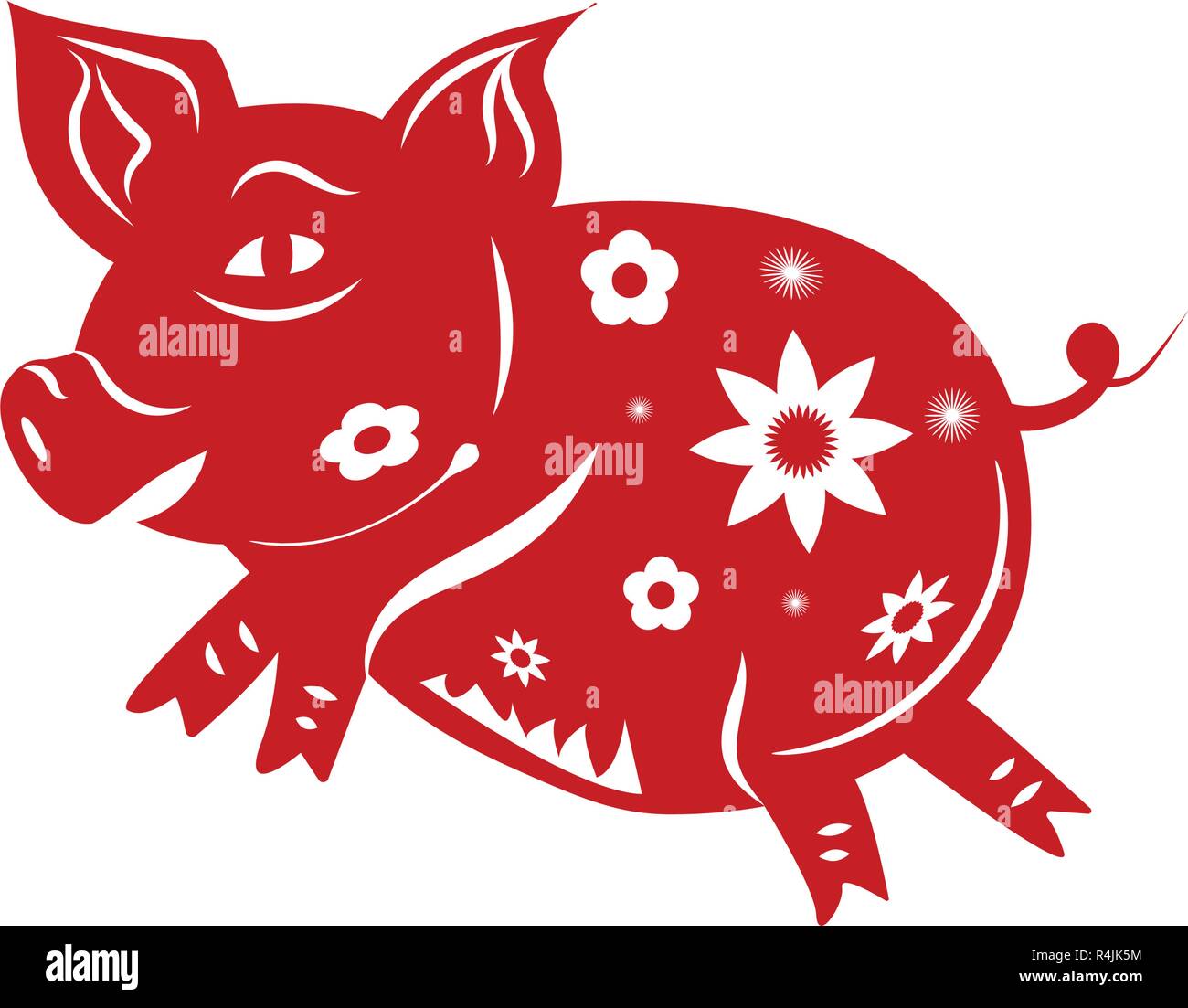 Annee Du Sanglier Banque D Image Et Photos Alamy