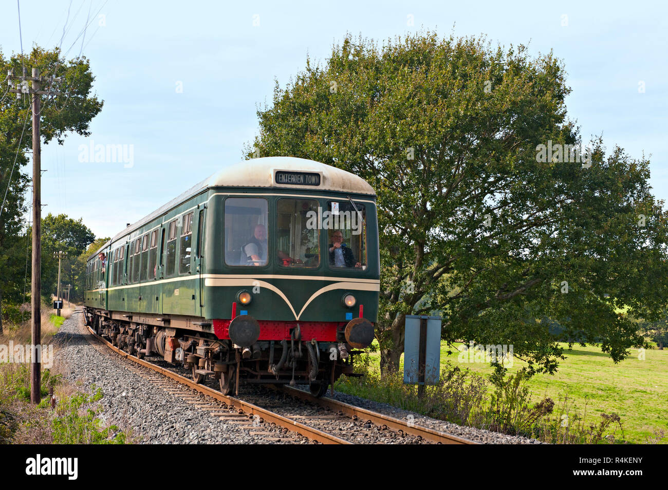 Ex British Railways Class 108 Mécanique Diesel d'escalade Banque Tenterden à Cranbrook Road sur le Kent & East Sussex Railway Banque D'Images