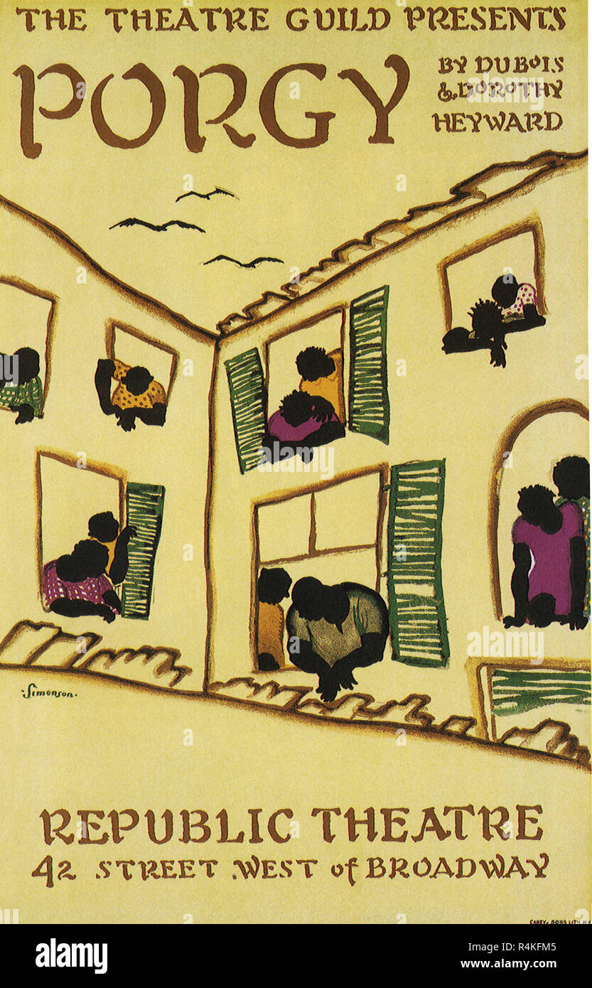 Porgy, Simonson, Lee. Banque D'Images