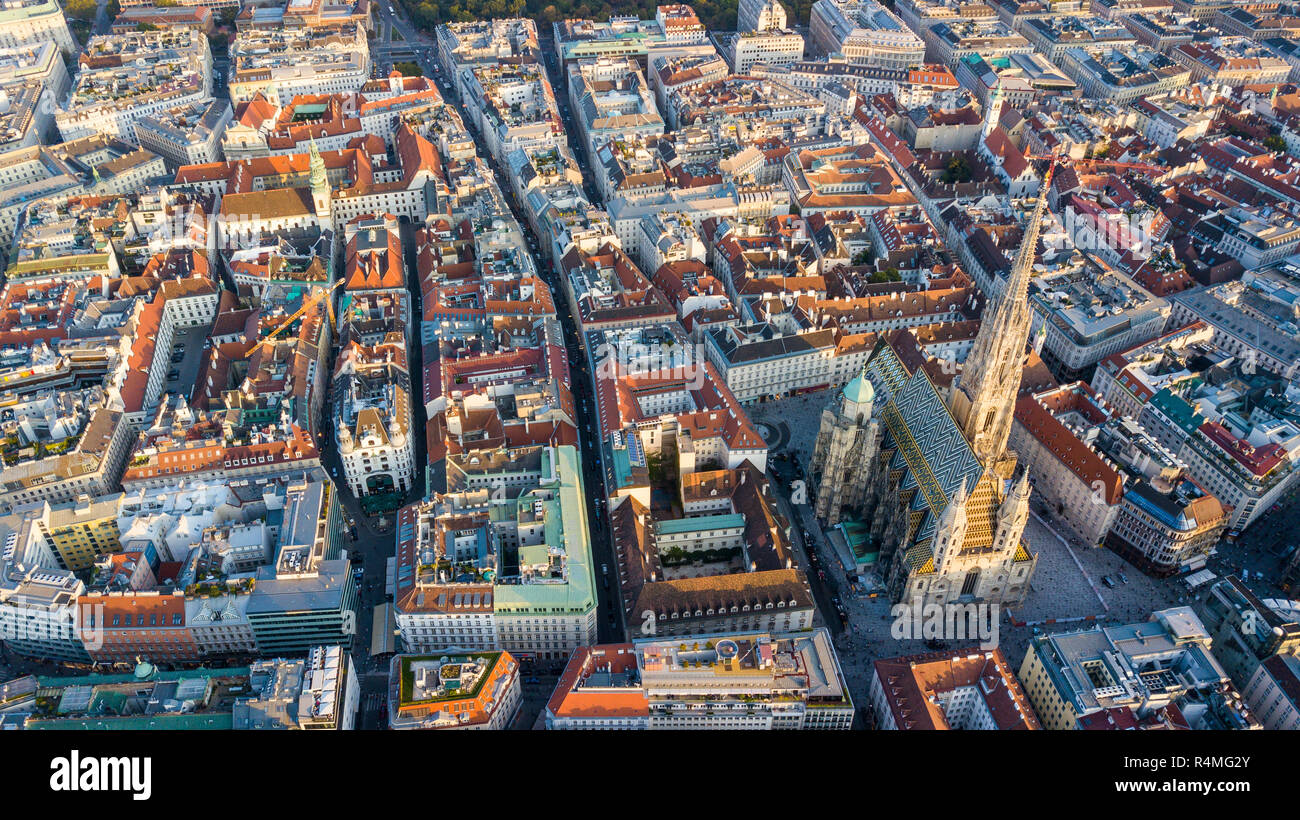 Stephansdom ou St Stephen's Cathedral, Innere Stadt, Vieille Ville, Vienne, Autriche Banque D'Images