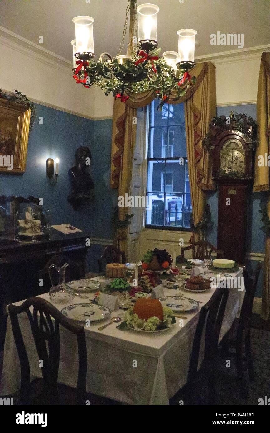 La nourriture La nourriture : Dîner avec glorieux Dickens Banque D'Images