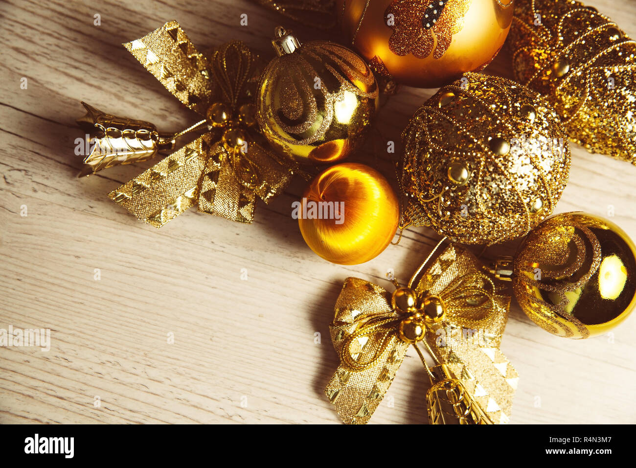 Arrière-plan de la photo de bonne année 2019 sur bois blanc Banque D'Images