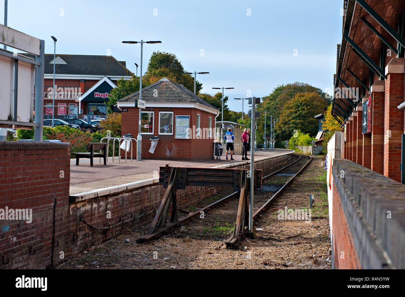 La gare de Cromer, Norfolk, UK Banque D'Images