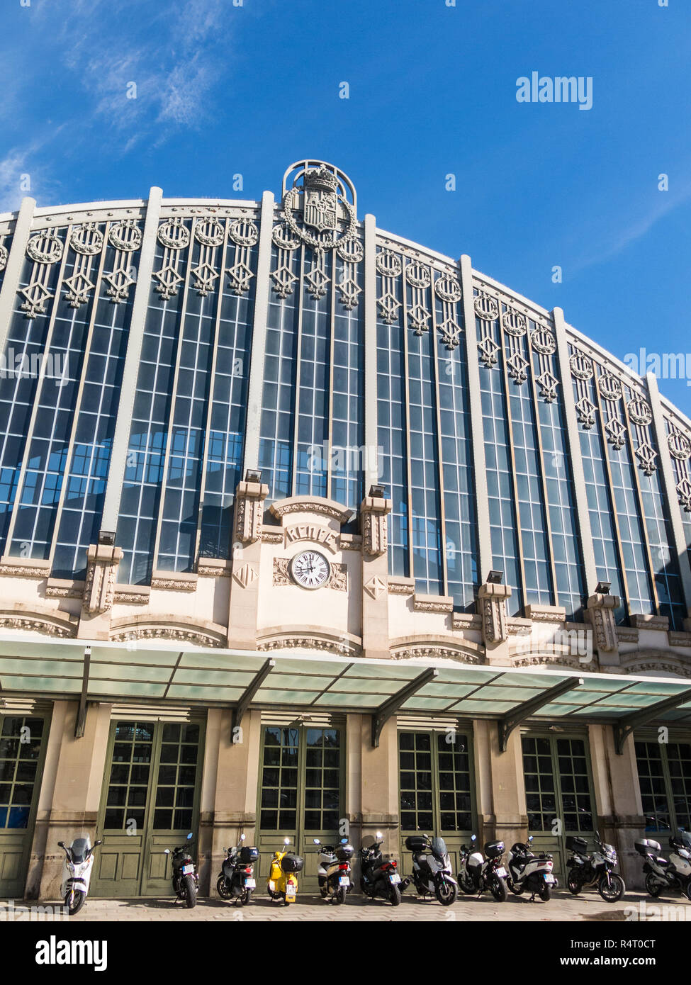 Barcelone, Espagne - Nov 1, 2018 : Le Nord Starion, la principale gare routière de Barcelone, Catalogne, Espagne. Il a des connexions avec les principales gares de S Banque D'Images