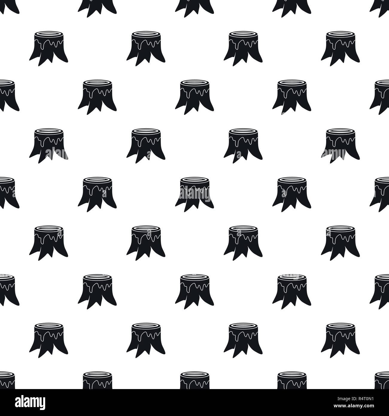 Tronc d'un arbre vectoriel continu motif géométrique pour répéter tout web design Illustration de Vecteur