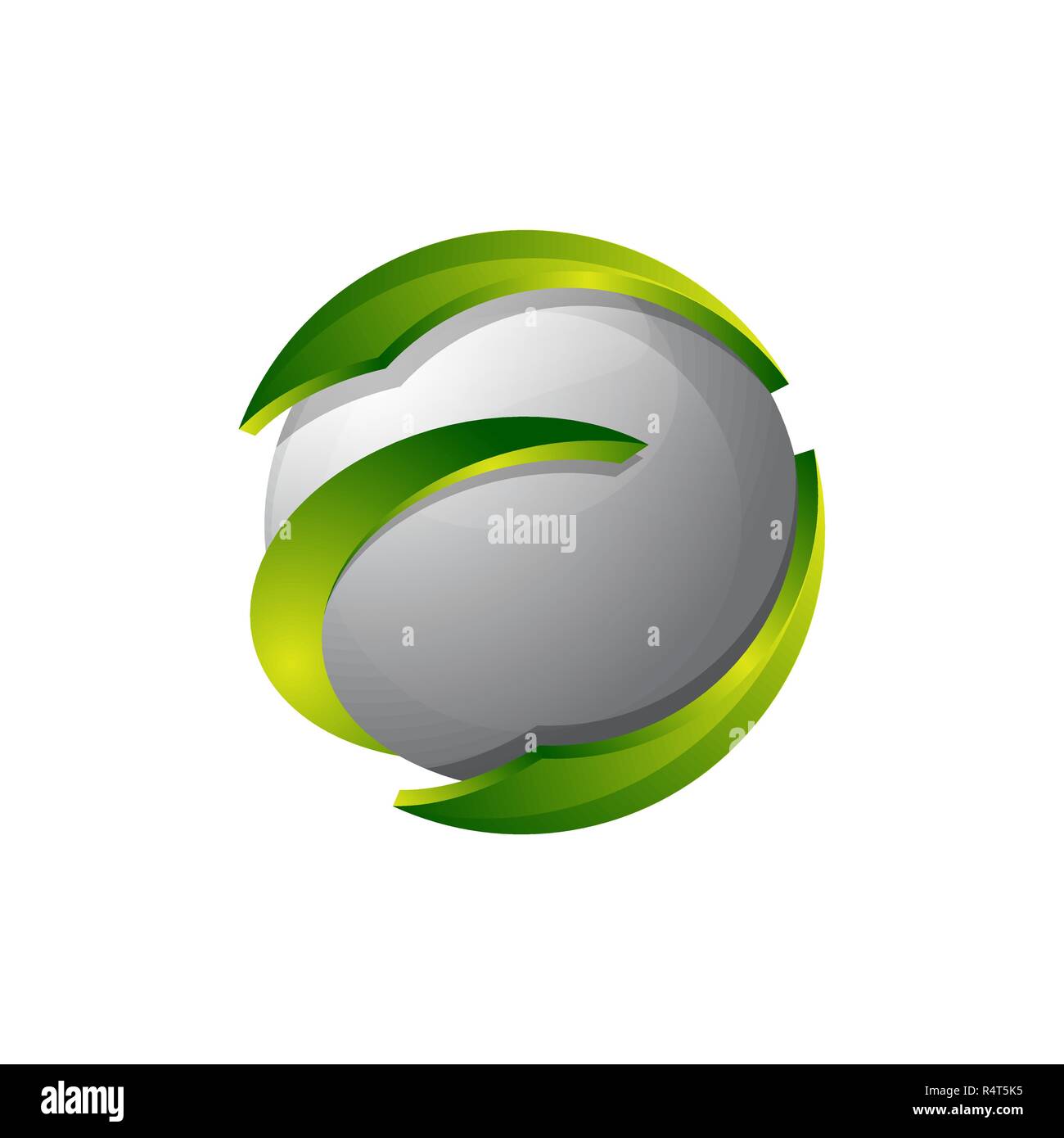 Logo abstrait pour business company. Élément de design de marque. La technologie d'Internet, réseau, distribution, banque, carte du monde logotype idée. Glob Illustration de Vecteur