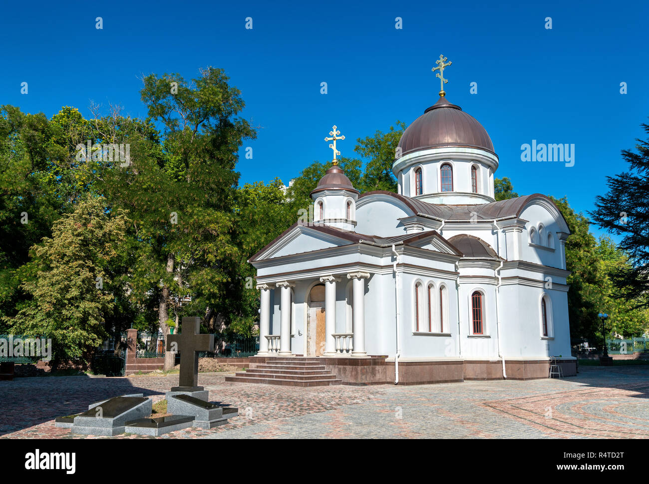 La cathédrale Alexandre Nevsky à Simferopol Banque D'Images