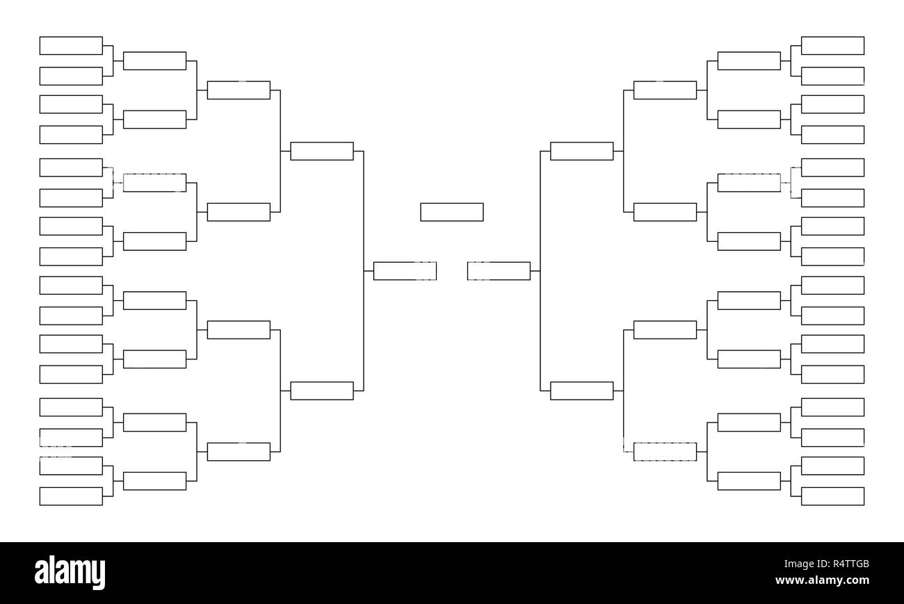 Support de tournoi. Template vide pour les cartes de la concurrence Illustration de Vecteur