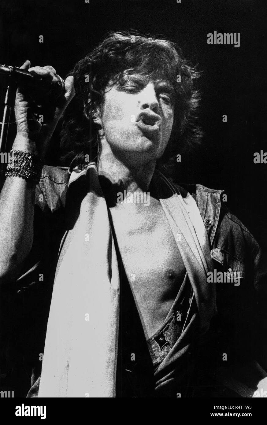 Cologne, Allemagne - 1973, (Photo Gijsbert Hanekroot) *** légende locale *** Rolling Stones The Rolling Stones Banque D'Images