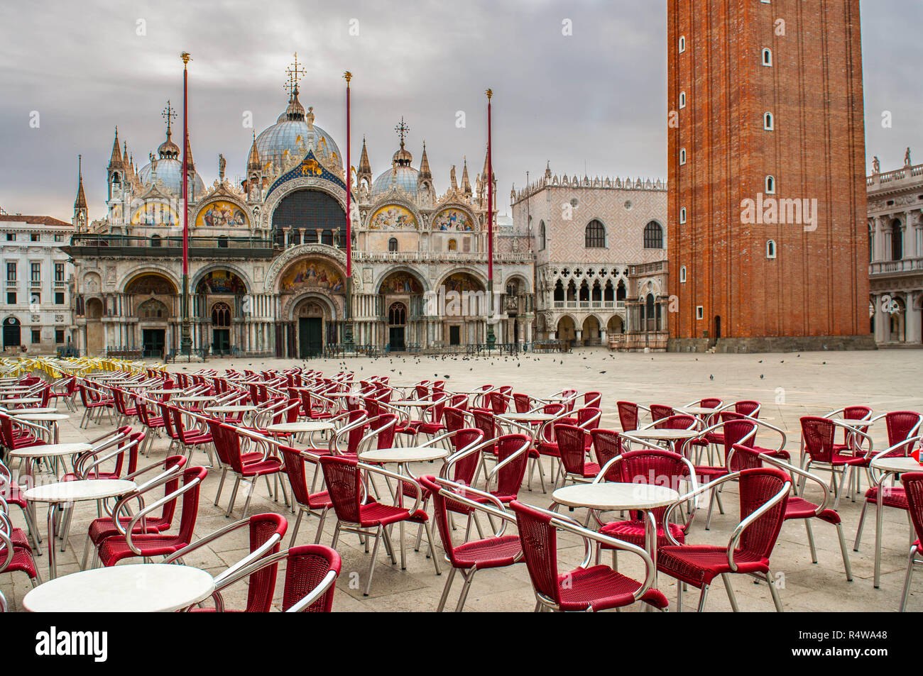 Basilica di San Marco, San Marco Square , Venise Italie. Banque D'Images