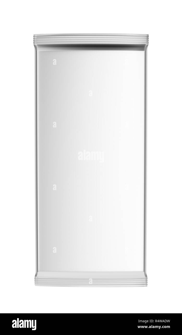 Sachet d'argent pour barre de chocolat Banque D'Images