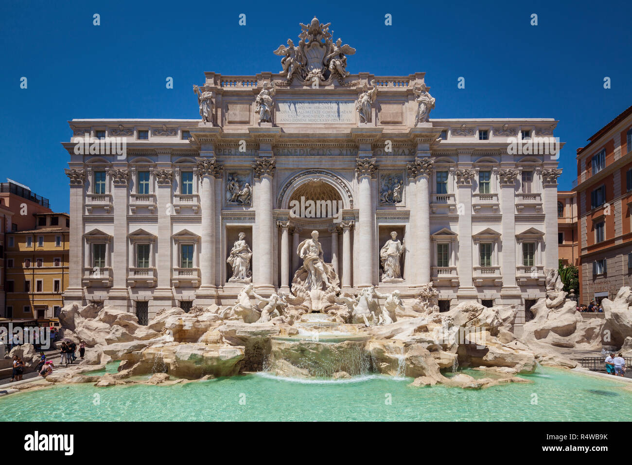 Fontaine de Trevi, Rome, Italie Banque D'Images