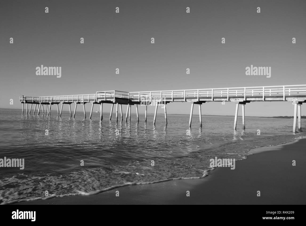 Urangan Pier à Hervey Bay, Australie Banque D'Images