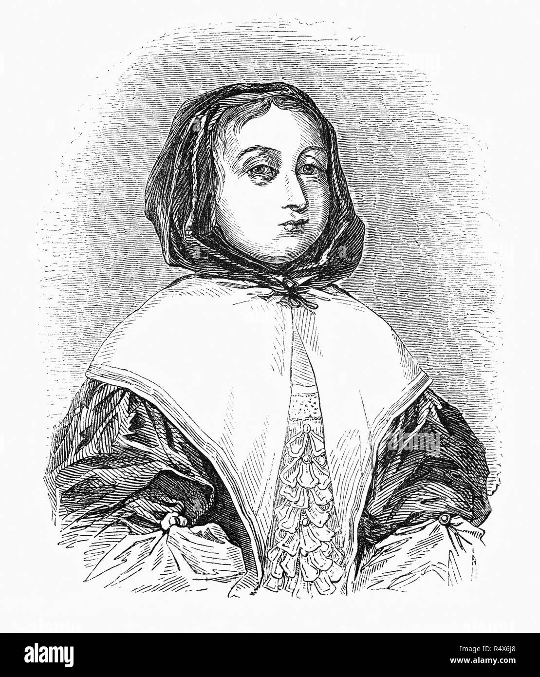 Elizabeth Cromwell (née Bourchier ; 1598-1665) était l'épouse d'Oliver Cromwell, Lord Protecteur d'Angleterre, l'Écosse et l'Irlande. Elle a épousé Oliver Cromwell le 22 août 1620 à St Giles Cripplegate,, Londres. Le mariage d'Elizabeth était très avantageux pour Cromwell, comme son père l'a amené en contact avec le riche marchand communauté de Londres, et en raison des vastes terres Sir James administré dans l'Essex, cette association de famille allait lui garantir beaucoup de soutien de l'influente famille de la gentry puritaine locale. Banque D'Images