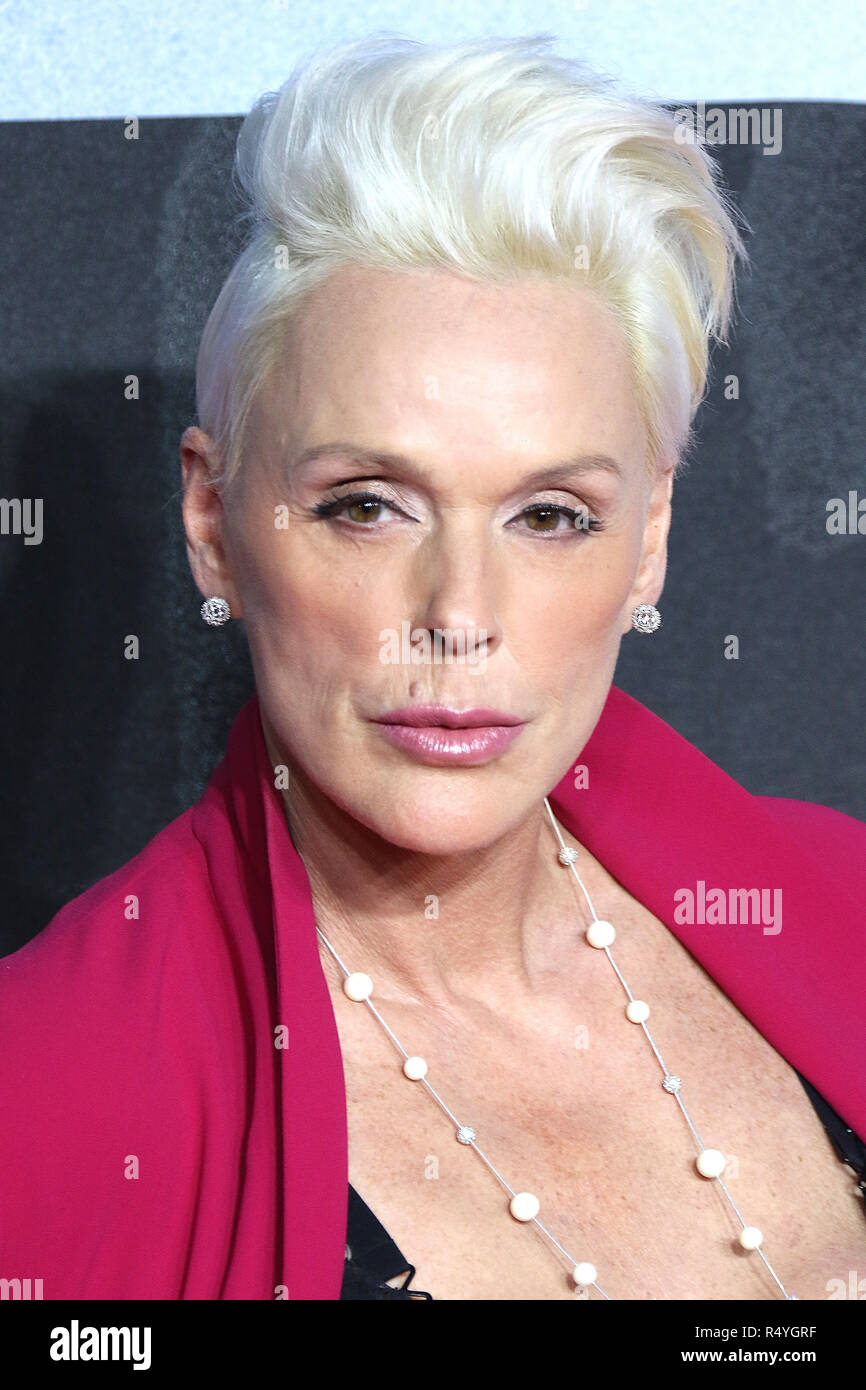 Londres, Royaume-Uni. 28 novembre, 2018. Brigitte Nielsen, Creed II - Première européenne, BFI IMAX, London, UK, le 28 novembre 2018, photo de Richard Goldschmidt : Riche de crédit Gold/Alamy Live News Banque D'Images