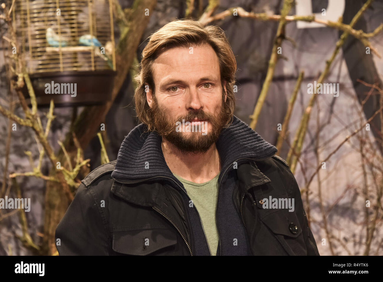 Berlin, Deutschland. 27 Nov, 2018. Andreas Pietschmann assiste à la première européenne de l'Oiseau Film Netflix fort au Zoo Palast sur 27.11.2018 à Berlin | Verwendung weltweit Credit : dpa/Alamy Live News Banque D'Images