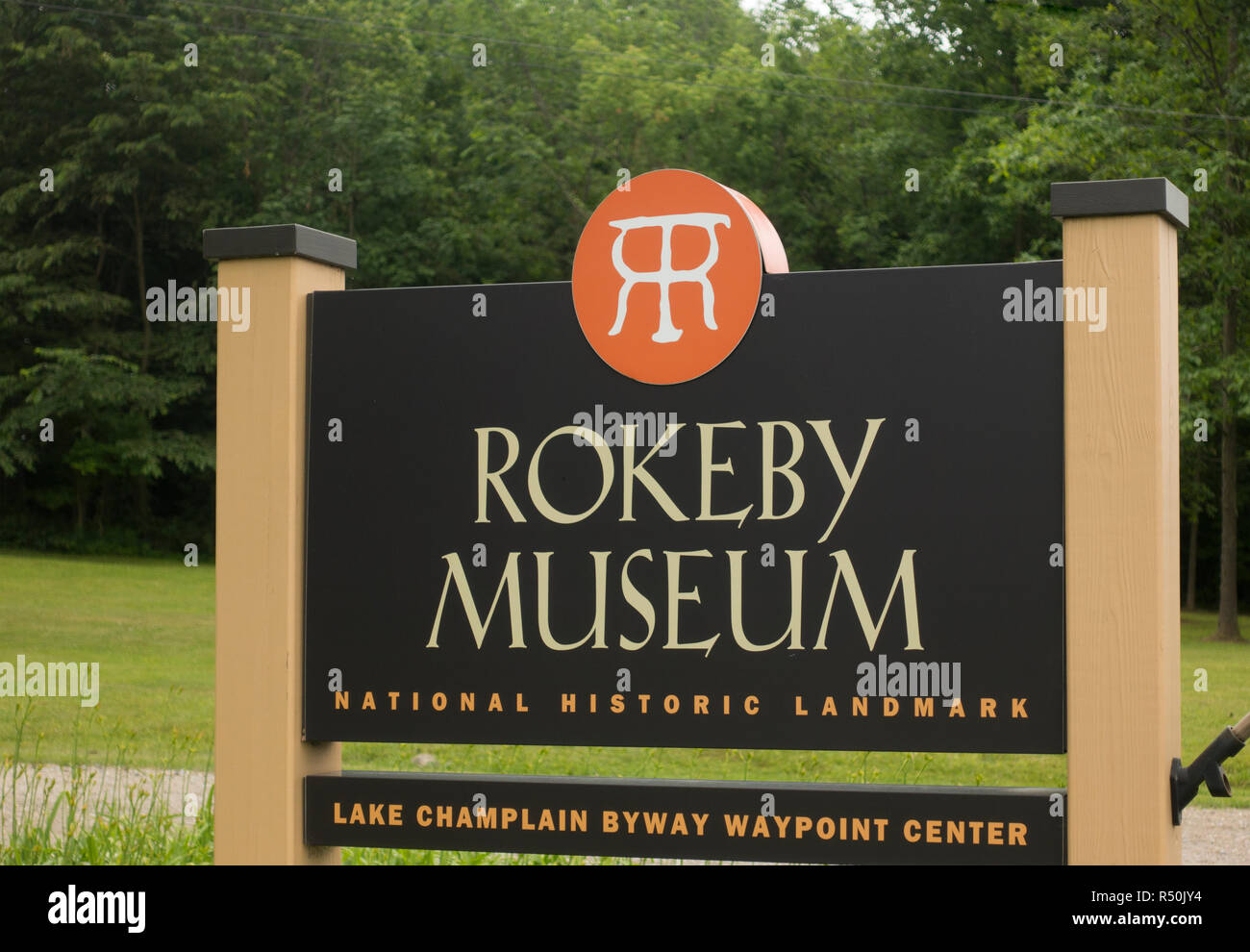 Musée de Rokeby Tiébo Vermont Banque D'Images