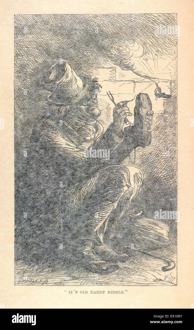 Ce n'est que papa Riddle. La vraie histoire d'un petit vaurien. [Par J. G. 1866. Source : 12621.h.11, avant 97. Langue : Anglais. Banque D'Images