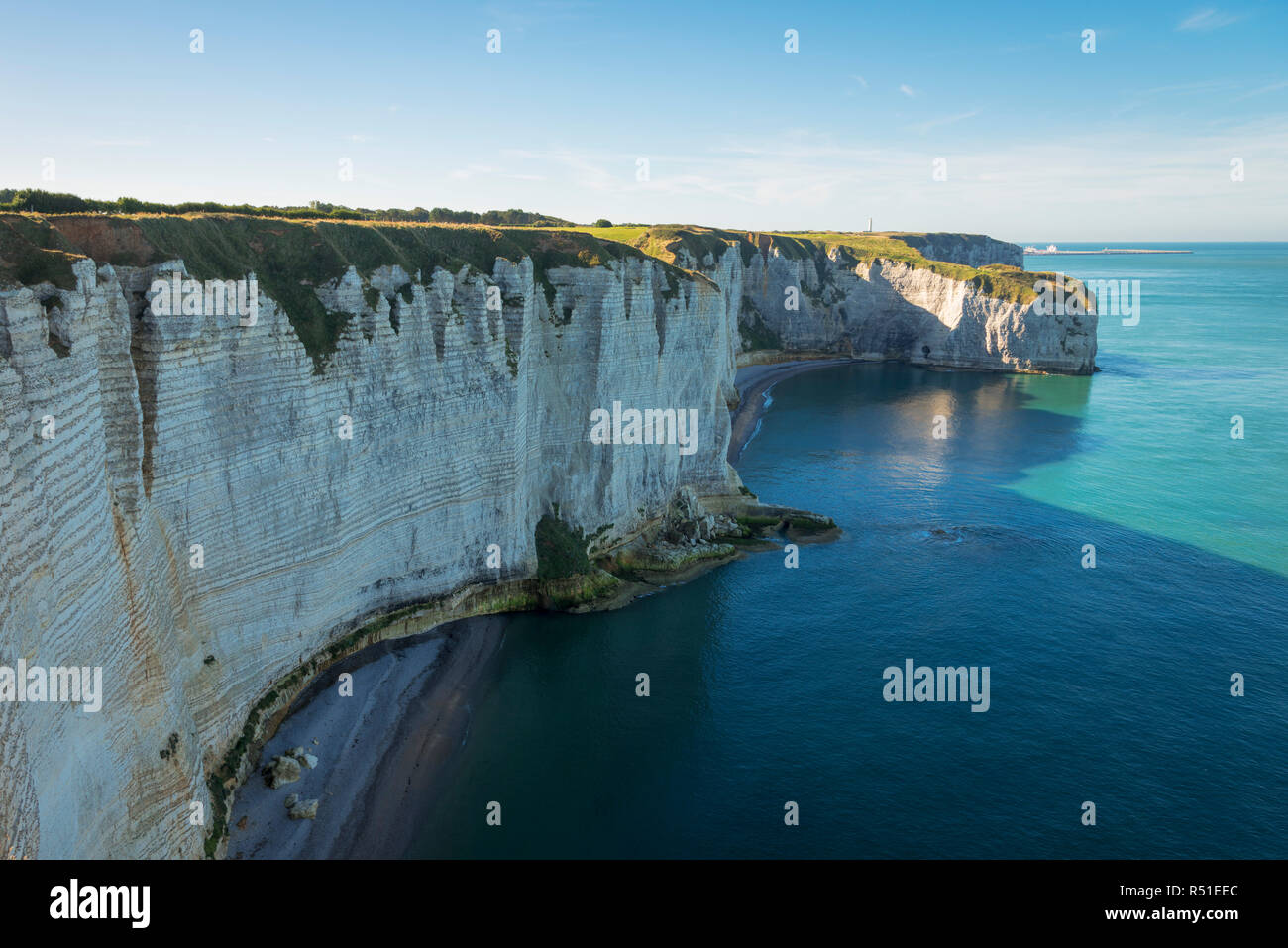 Etretat Normandie, France Banque D'Images