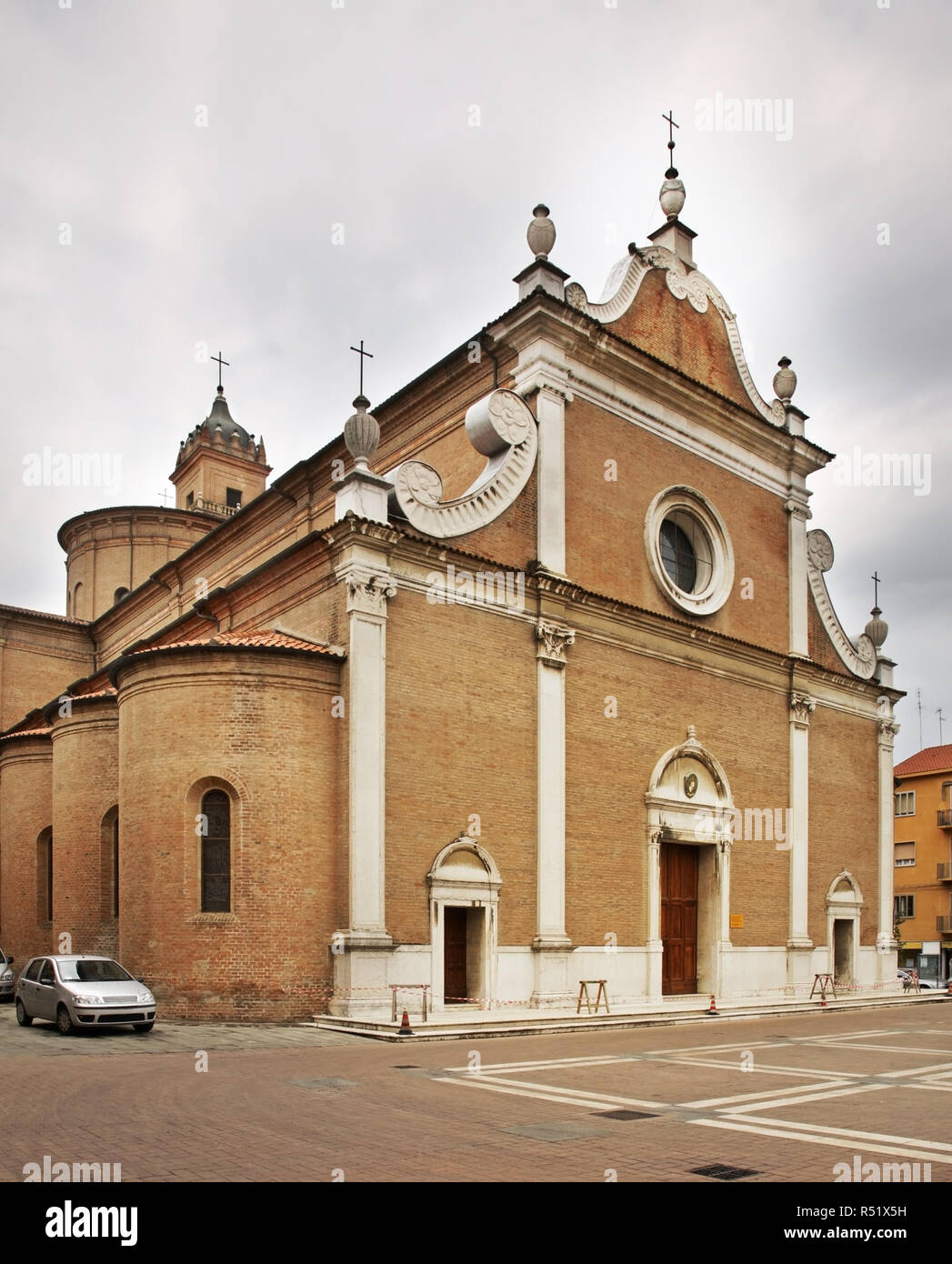 Eglise de Saint Benoît à Ferrare. Italie Banque D'Images