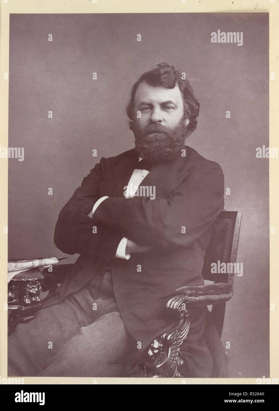 Joseph Joachim. Le Portrait. no. 1-15. Londres, 1877. Joseph Joachim (1831-1907). Portrait. Le violoniste et compositeur hongrois. Image tirée du Portrait. no. 1-15. Publié à l'origine/produit à Londres, 1877. . Source : P.P.1931.pcg, Tôles IV. Langue : Anglais. Banque D'Images