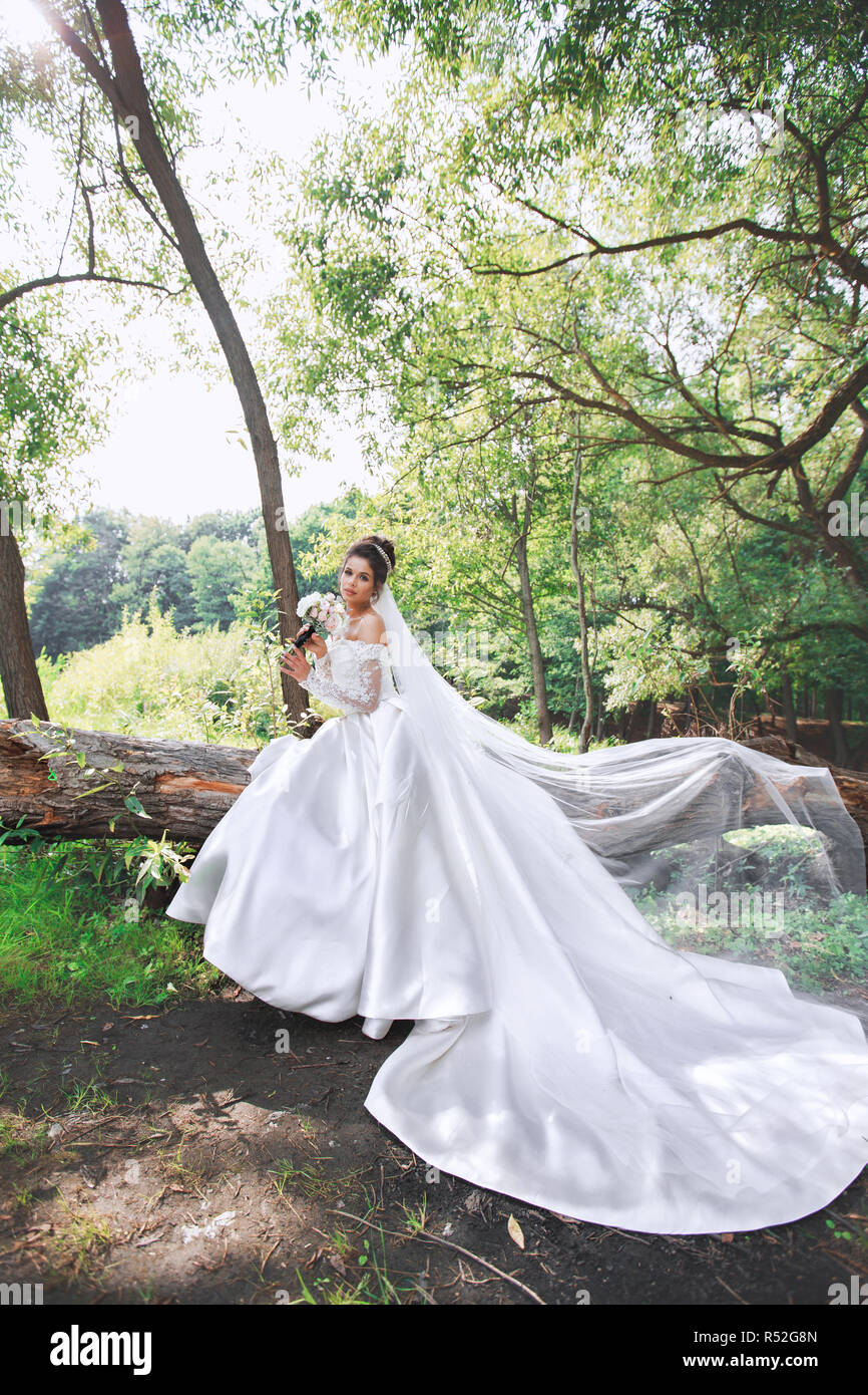 robe blanche avec voile