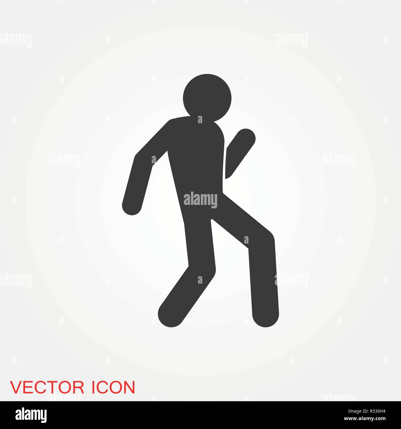 Icône vecteur de danse. Illustration de la danse sport l'arrière-plan Illustration de Vecteur