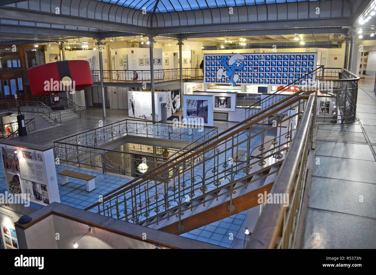 Le Centre Belge de la bande dessinée. Bruxelles 2016 Photo Stock Alamy